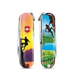 Victorinox Classic Climb High Desenli limited Çakı 58mm Kamp 0.6223.L2004