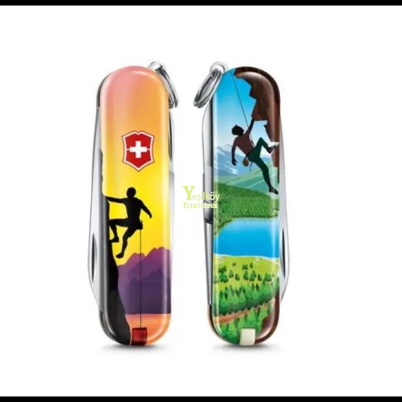 Victorinox Classic Climb High Desenli limited Çakı 58mm Kamp 0.6223.L2004