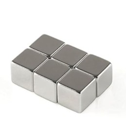 10x10x10mm Neodyum Mıknatıs Küp Yüksek Güçlü 1adet