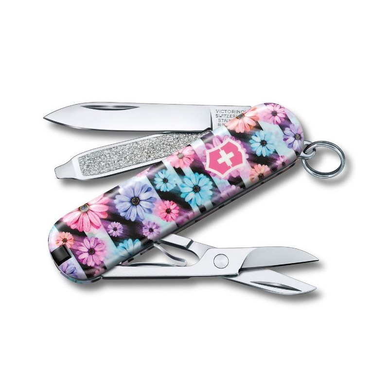 Victorinox  Classic Dynamic Floral Desenli 2021 Limitli Çakı VT0.6223.L2107