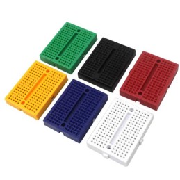 Yapışkanlı Mini Breadboard  Küçük Breadboard Syb Farklı Renklerde Yapışkanlı 1adet