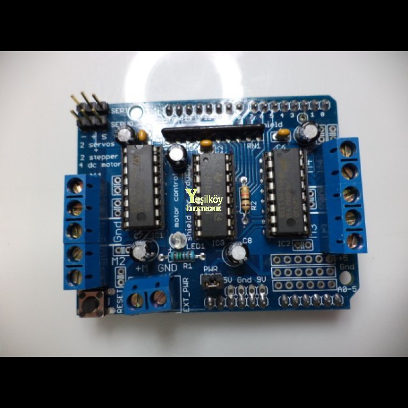 Arduino Uyumlu Motor Sürücü Kartı L293d 1725