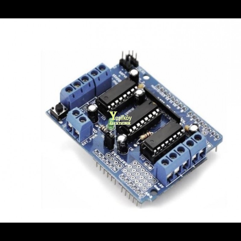 Arduino Uyumlu Motor Sürücü Kartı L293D Çizgi İzleyen